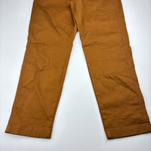 Load image into Gallery viewer, Boys Uniqlo, stretch cotton pants, adjustable, Inside leg: 56cm, EUC, size 9-10,  