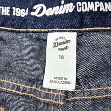 Load image into Gallery viewer, Boys 1964 Denim Co, blue denim jeans, adjustable, Inside leg: 77cm, EUC, size 16,  