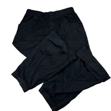 Load image into Gallery viewer, Unisex Seed, black stretch cotton casual pants, elasticated, Inside leg: 66cm, GUC, size 14,  