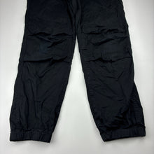 Load image into Gallery viewer, Unisex Seed, black stretch cotton casual pants, elasticated, Inside leg: 66cm, GUC, size 14,  