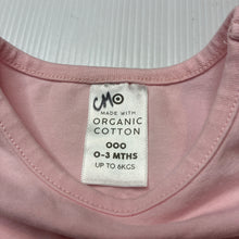 Load image into Gallery viewer, Girls Target, organic cotton blend tee / top, EUC, size 000,  