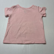 Load image into Gallery viewer, Girls Target, organic cotton blend tee / top, EUC, size 000,  