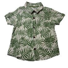 Load image into Gallery viewer, Boys MINOTI, cotton / linen short sleeve shirt, EUC, size 2,  