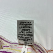 Load image into Gallery viewer, Girls Target, ribbed stretchy tee / top, GUC, size 1,  