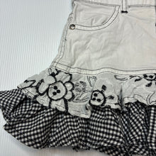 Load image into Gallery viewer, Girls BQT, lightweight cotton skirt, adjustable, GUC, size 1,  