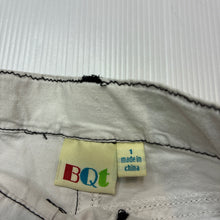 Load image into Gallery viewer, Girls BQT, lightweight cotton skirt, adjustable, GUC, size 1,  