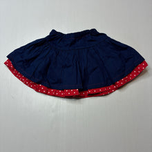 Load image into Gallery viewer, Girls Mango, embroidered cotton skirt, elasticated, EUC, size 0000,  