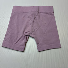 Load image into Gallery viewer, Girls Mango, purple stretchy bike shorts, GUC, size 1,  