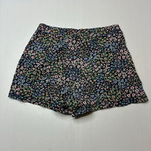 Load image into Gallery viewer, Girls H&amp;M, floral cotton shorts, elasticated, FUC, size 7,  
