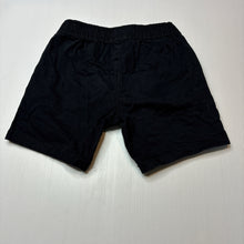 Load image into Gallery viewer, Boys KID, black stretch cotton shorts, elasticated, EUC, size 4,  