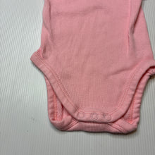 Load image into Gallery viewer, Girls 4 Baby, ribbed cotton singletsuit romper, EUC, size 0000,  