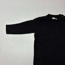 Load image into Gallery viewer, Unisex Minnie Minors, black cotton long sleeve top, FUC, size 0,  