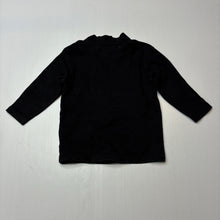 Load image into Gallery viewer, Unisex Minnie Minors, black cotton long sleeve top, FUC, size 0,  