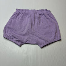 Load image into Gallery viewer, Girls Target, organic cotton blend shorts, elasticated, EUC, size 0,  