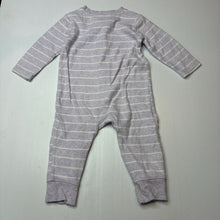 Load image into Gallery viewer, Unisex Anko, soft feel stretchy zip romper, GUC, size 00,  