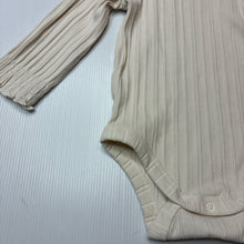 Load image into Gallery viewer, Girls Target, ribbed organic cotton blend bodysuit / romper, EUC, size 0,  