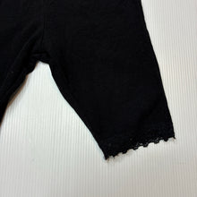 Load image into Gallery viewer, Girls Puddle Ducklings, black stretchy leggings / bottoms, GUC, size 0,  