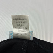 Load image into Gallery viewer, Girls Puddle Ducklings, black stretchy leggings / bottoms, GUC, size 0,  