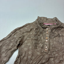 Load image into Gallery viewer, Girls JODHPUR, soft feel viscose long sleeve top, EUC, size 12 months,  