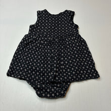 Load image into Gallery viewer, Girls Carters, cotton romper dress, FUC, size 0,  