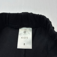 Load image into Gallery viewer, Girls Target, black stretchy bike shorts, GUC, size 2,  