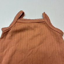 Load image into Gallery viewer, Girls Target, organic cotton pointelle singletsuit / romper, EUC, size 0000,  