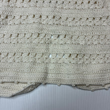 Load image into Gallery viewer, Girls Purple Candy, cream knitted cardigan, EUC, size 2,  
