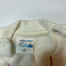 Load image into Gallery viewer, Girls COMFORT BABIES, velour coverall / romper, cat, EUC, size 0000,  