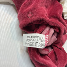 Load image into Gallery viewer, Girls COMFORT BABIES, velour coverall / romper, cat, EUC, size 0000,  