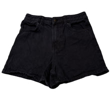 Load image into Gallery viewer, Girls Target, black denim jean shorts, adjustable, EUC, size 10,  