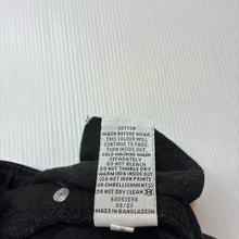 Load image into Gallery viewer, Girls Target, black denim jean shorts, adjustable, EUC, size 10,  