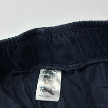 Load image into Gallery viewer, Unisex Anko, navy cotton shorts, elasticated, EUC, size 12,  