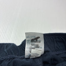 Load image into Gallery viewer, Unisex Anko, navy cotton shorts, elasticated, EUC, size 12,  