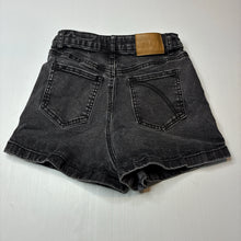 Load image into Gallery viewer, Girls Tilii, stretch denim jean shorts, adjustable, GUC, size 9,  