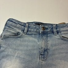 Load image into Gallery viewer, Girls SCOTCH &amp; SODA, stretch denim jean shorts, adjustable, GUC, size 10,  