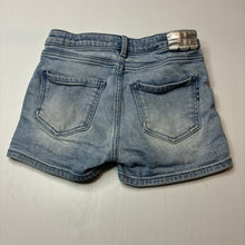 Load image into Gallery viewer, Girls SCOTCH &amp; SODA, stretch denim jean shorts, adjustable, GUC, size 10,  