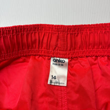 Load image into Gallery viewer, Boys Anko, lightweight board shorts, elasticated, EUC, size 14,  