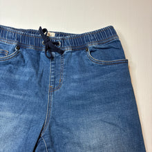 Load image into Gallery viewer, Boys Country Road, stretch denim jean shorts, elasticated, GUC, size 14,  