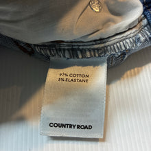Load image into Gallery viewer, Boys Country Road, stretch denim jean shorts, elasticated, GUC, size 14,  