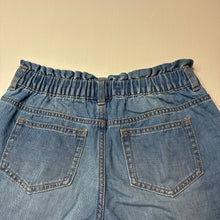 Load image into Gallery viewer, Girls Target, lightweight denim shorts, elasticated, FUC, size 12,  