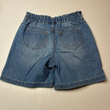 Load image into Gallery viewer, Girls Target, lightweight denim shorts, elasticated, FUC, size 12,  