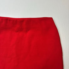 Load image into Gallery viewer, Girls Pavement, red stretchy skirt, elasticated, L: 34cm, EUC, size 10,  