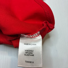 Load image into Gallery viewer, Girls Pavement, red stretchy skirt, elasticated, L: 34cm, EUC, size 10,  