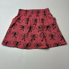 Load image into Gallery viewer, Girls Minti, stretchy skirt, elasticated, bows, L: 30.5cm, EUC, size 5,  