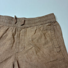 Load image into Gallery viewer, Boys Target, cotton / linen shorts, elasticated, GUC, size 12,  