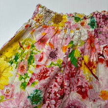 Load image into Gallery viewer, Girls FRED BARE, lightweight floral cotton skirt, elasticated, L: 34.5cm, EUC, size 12,  