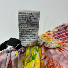 Load image into Gallery viewer, Girls FRED BARE, lightweight floral cotton skirt, elasticated, L: 34.5cm, EUC, size 12,  