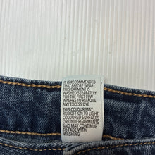 Load image into Gallery viewer, Girls 1964 Denim Co, blue stretch denim shorts, adjustable, NEW, size 12,  
