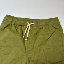 Load image into Gallery viewer, Boys Anko, green stretch cotton shorts, elasticated, NEW, size 10,  