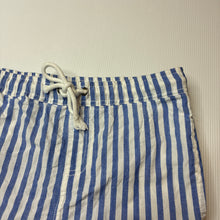Load image into Gallery viewer, Boys Seed, striped lightweight shorts, elasticated, GUC, size 10,  